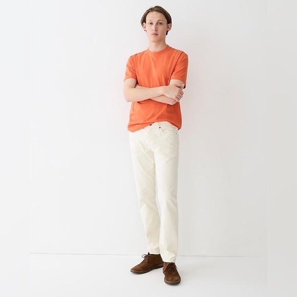 J Crew 484 Slim-fit garment-dyed five-pocket pantItem AZ963